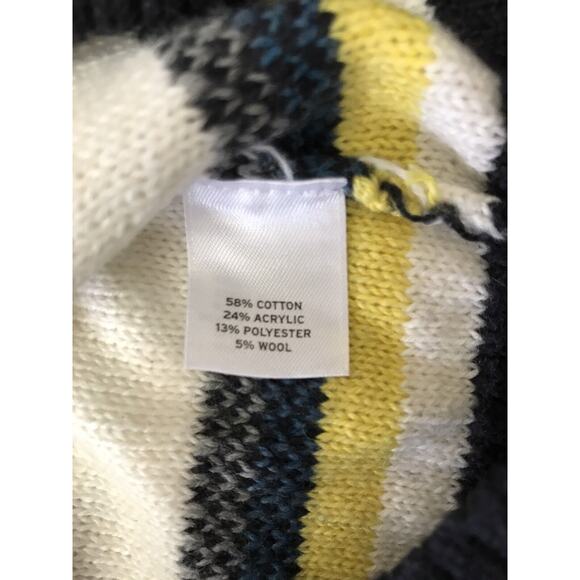 Halogen Sweater Mens XL Striped Long Sleeve - Picture 6 of 7